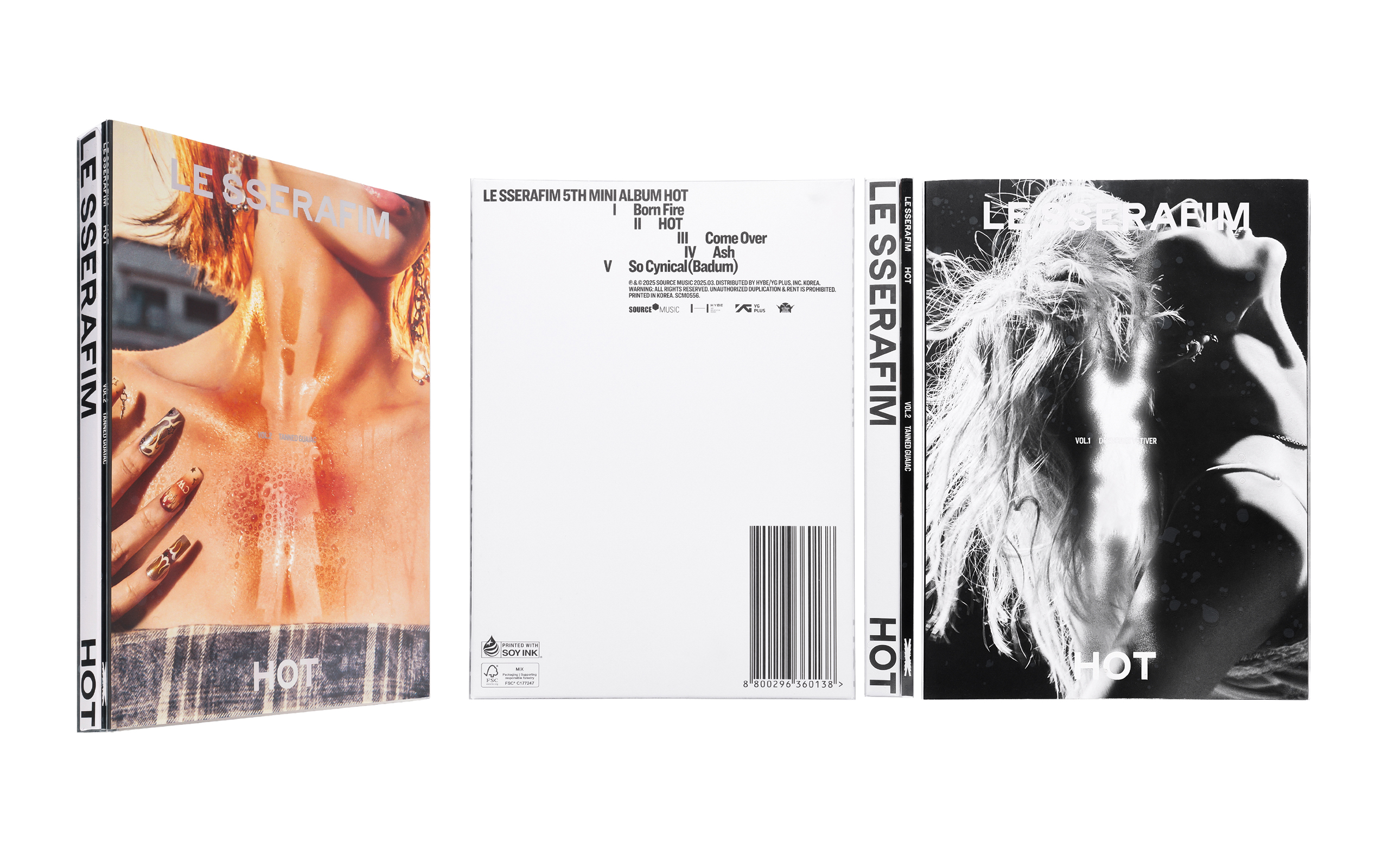 LE SSERAFIM 5th Mini Album HOT: Basic Ver.