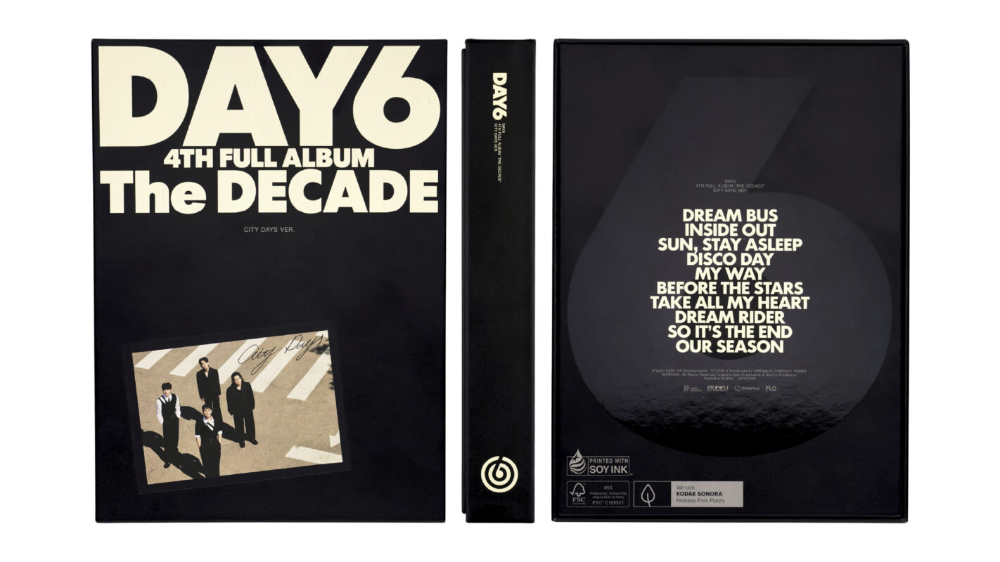 DAY6 4th Full Album The DECADE: Album design